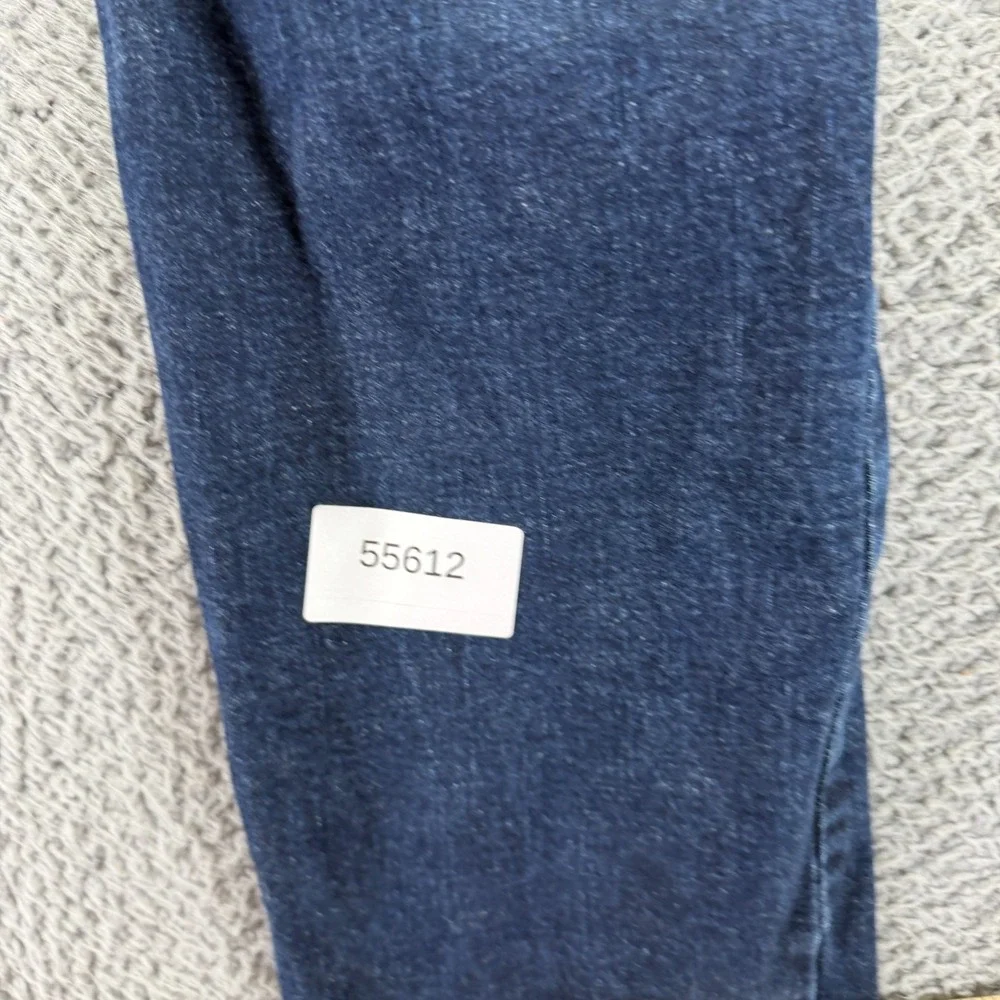 Old Navy Built-In Flex Jeans 36x28 Blue Cotton Denim Straight Slim Fit Stretch
